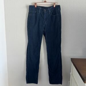 Levi's 514 Straight Fit Blue Corduroy Ribbed Pants W30 L32
